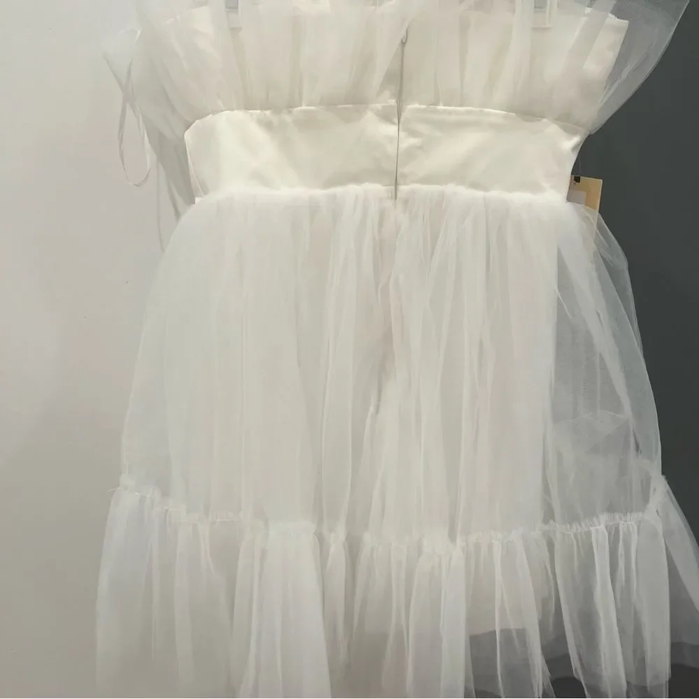 Katie May White Strapless Sundress Mini - Picture 5 of 8